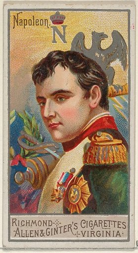 Napoleon Bonaparte, from the Great Generals series (N15) for Allen & Ginter Cigarettes Brands