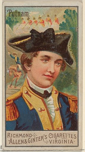 Israel Putnam, from the Great Generals series (N15) for Allen & Ginter Cigarettes Brands