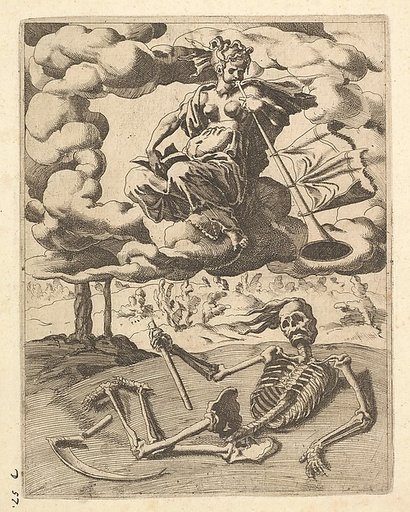 The Triumph of Fame from The Triumphs of Petrarch