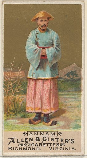 Annam, from the Natives in Costume series (N16) for Allen & Ginter Cigarettes Brands