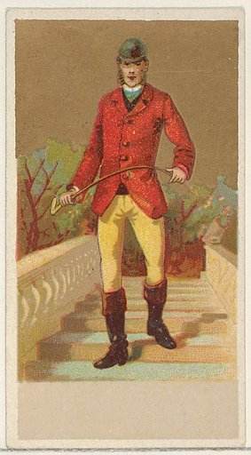 England, from the Natives in Costume series (N16), Teofani Issue, for Allen & Ginter Cigarettes Brands