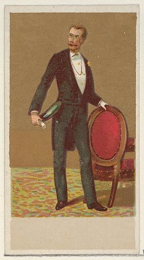 France, from the Natives in Costume series (N16), Teofani Issue, for Allen & Ginter Cigarettes Brands