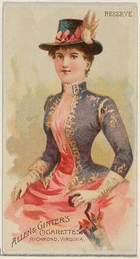 Reserve, from the Parasol Drills series (N18) for Allen & Ginter Cigarettes Brands