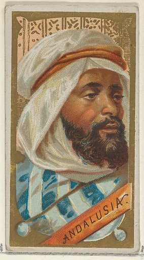Andalusia, from the Types of All Nations series (N24) for Allen & Ginter Cigarettes