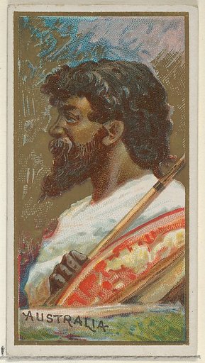 Australia, from the Types of All Nations series (N24) for Allen & Ginter Cigarettes