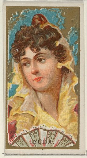 Cuba, from the Types of All Nations series (N24) for Allen & Ginter Cigarettes