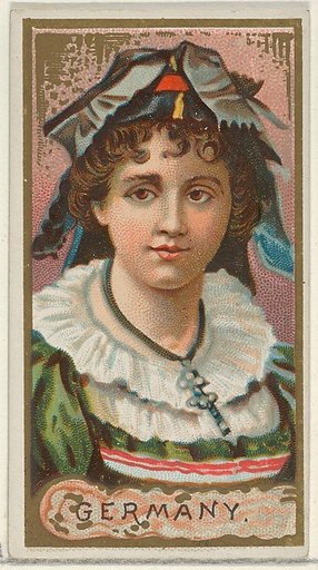 Germany, from the Types of All Nations series (N24) for Allen & Ginter Cigarettes