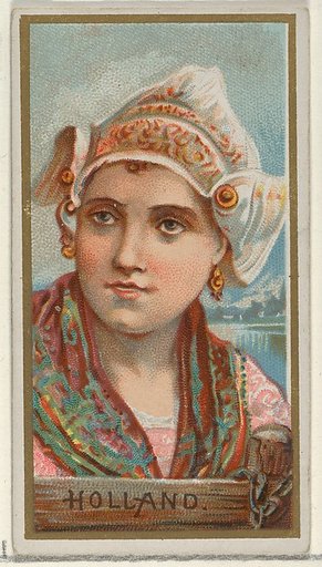 Holland, from the Types of All Nations series (N24) for Allen & Ginter Cigarettes