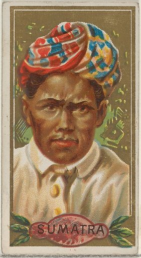 Sumatra, from the Types of All Nations series (N24) for Allen & Ginter Cigarettes