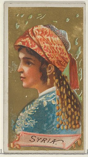 Syria, from the Types of All Nations series (N24) for Allen & Ginter Cigarettes