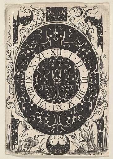 Oval Watchcase with Birds and Smaller Motifs