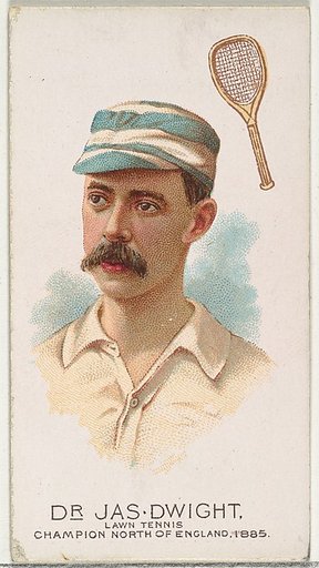 Dr. James Dwight, Lawn Tennis Champion North of England 1885, from World's Champions, Series 2 (N29) for Allen & Ginter Cigarettes