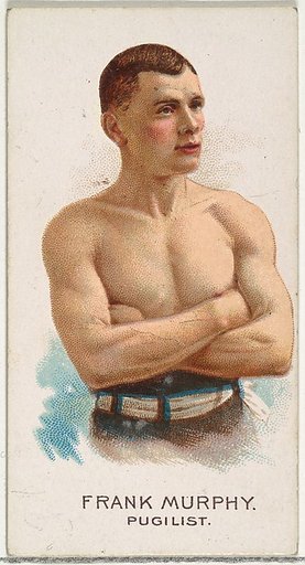 Frank Murphy, Pugilist, from World's Champions, Series 2 (N29) for Allen & Ginter Cigarettes