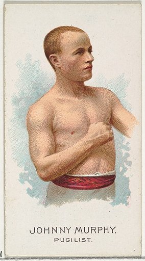 Johnny Murphy, Pugilist, from World's Champions, Series 2 (N29) for Allen & Ginter Cigarettes