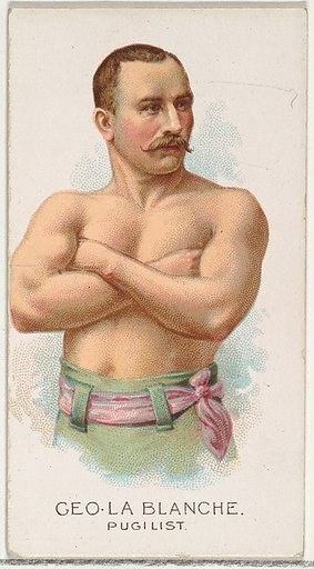 George La Blanche, Pugilist, from World's Champions, Series 2 (N29) for Allen & Ginter Cigarettes