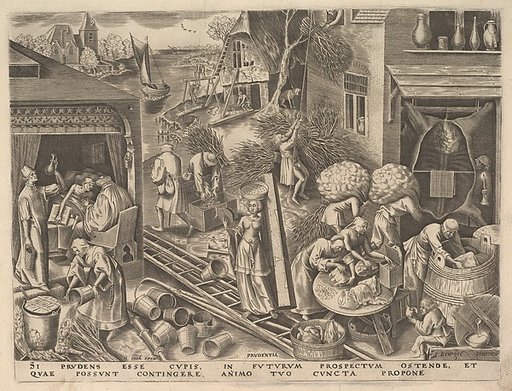 Prudence (Prudentia) from The Virtues