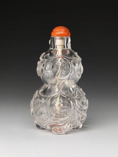 Snuff Bottle in the Shape of a Gourd