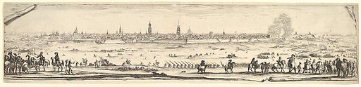Plan and view of the city of Arras