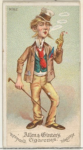 Mike, from World's Dudes series (N31) for Allen & Ginter Cigarettes