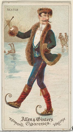 Skater, from World's Dudes series (N31) for Allen & Ginter Cigarettes
