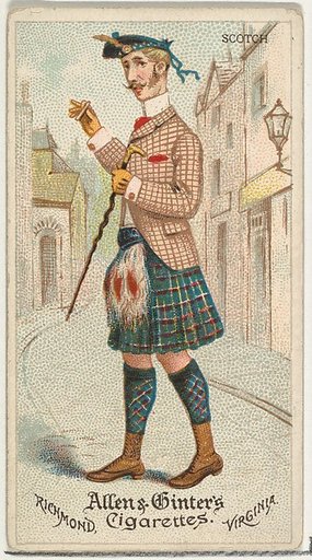 Scotch, from World's Dudes series (N31) for Allen & Ginter Cigarettes