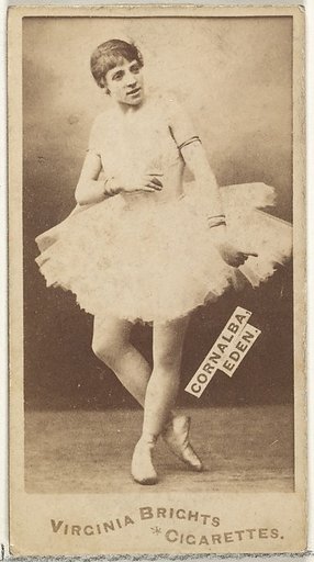 Cornalba, Eden, from the Actors and Actresses series (N45, Type 1) for Virginia Brights Cigarettes