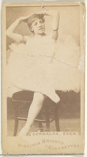 Cornalba, Eden, from the Actors and Actresses series (N45, Type 1) for Virginia Brights Cigarettes