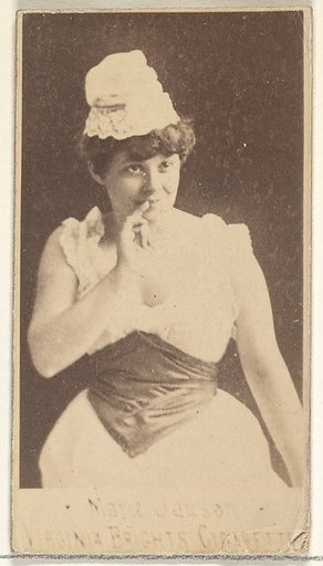 Marie Janson, from the Actors and Actresses series (N45, Type 1) for Virginia Brights Cigarettes