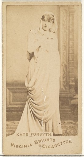 Kate Forsyth, from the Actors and Actresses series (N45, Type 1) for Virginia Brights Cigarettes