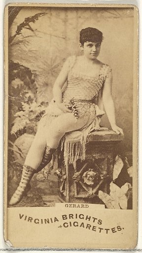 Gerard, from the Actors and Actresses series (N45, Type 1) for Virginia Brights Cigarettes