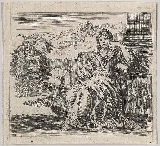 Juno, from "Game of Mythology" (Jeu de la Mythologie)