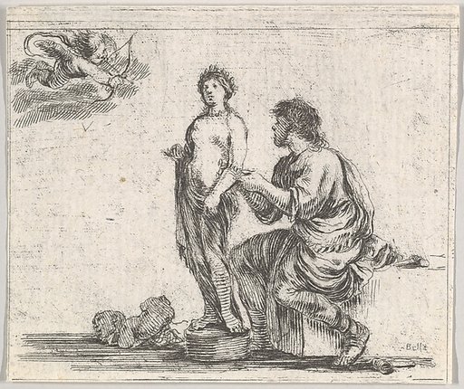 Pygmalion, from "Game of Mythology" (Jeu de la Mythologie)