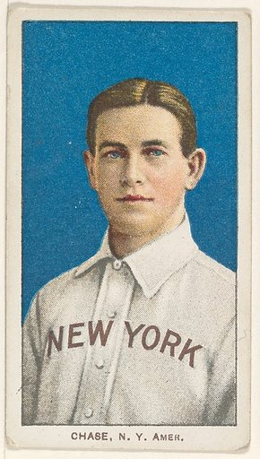 Chase, New York, American League, from the White Border series (T206) for the American Tobacco Company