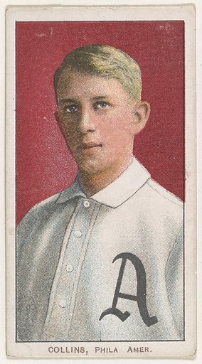 Collins, Philadelphia, American League, from the White Border series (T206) for the American Tobacco Company