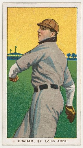 Graham, St. Louis, American League, from the White Border series (T206) for the American Tobacco Company