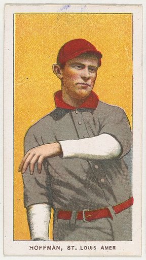 Hoffman, St. Louis, American League, from the White Border series (T206) for the American Tobacco Company