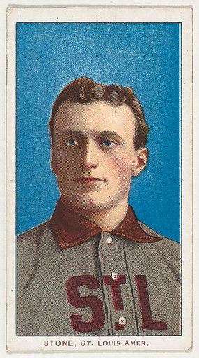 Stone, St. Louis, American League, from the White Border series (T206) for the American Tobacco Company