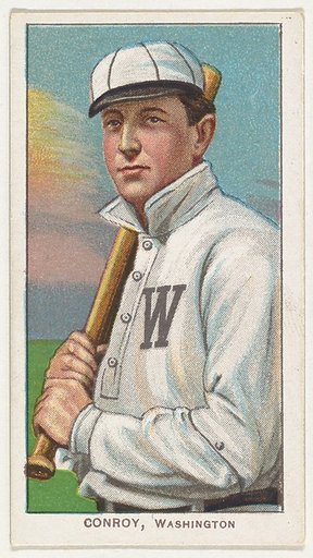 Conroy, Washington, American League, from the White Border series (T206) for the American Tobacco Company