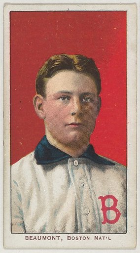 Beaumont, Boston, National League, from the White Border series (T206) for the American Tobacco Company
