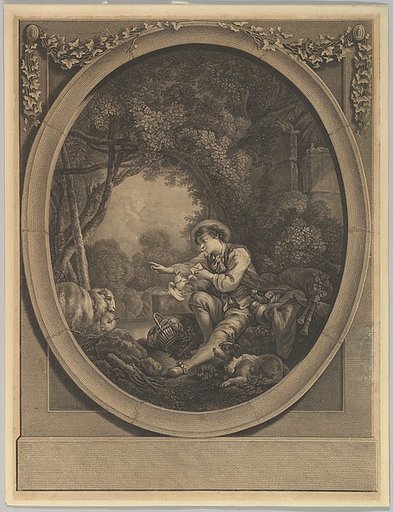 L'Départ du Courier (The Departure of the Messenger)