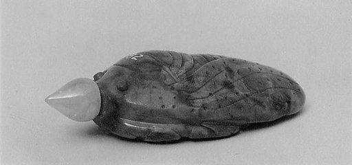 Snuff bottle with stopper