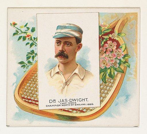 Dr. James Dwight, Lawn Tennis Champion North of England of 1885, from World's Champions, Second Series (N43) for Allen & Ginter Cigarettes