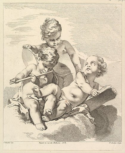 Three Loves with Musical Instruments