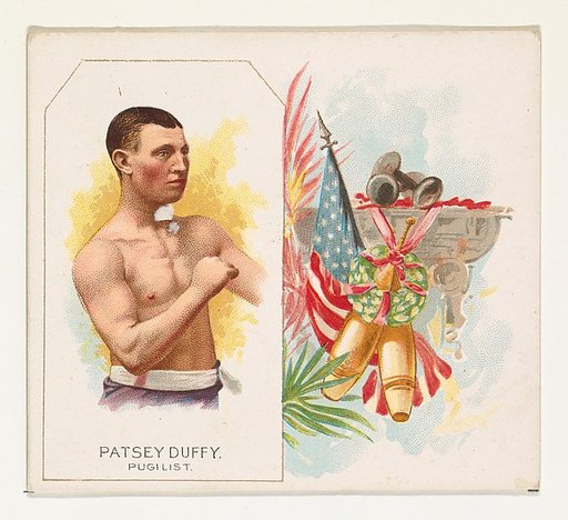 Patsey Duffy, Pugilist, from World's Champions, Second Series (N43) for Allen & Ginter Cigarettes