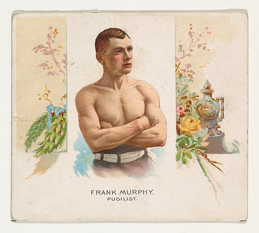 Frank Murphy, Pugilist, from World's Champions, Second Series (N43) for Allen & Ginter Cigarettes