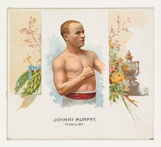 Johnny Murphy, Pugilist, from World's Champions, Second Series (N43) for Allen & Ginter Cigarettes