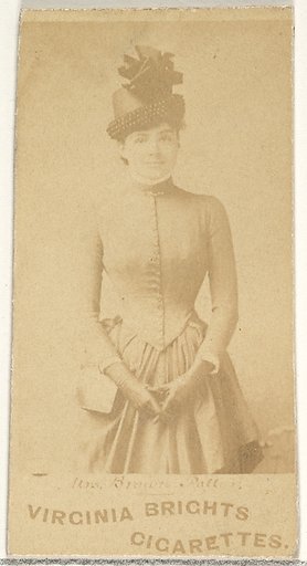 Mrs. Brown Potter, from the Actors and Actresses series (N45, Type 1) for Virginia Brights Cigarettes