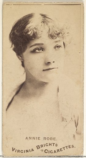 Annie Robe, from the Actors and Actresses series (N45, Type 1) for Virginia Brights Cigarettes