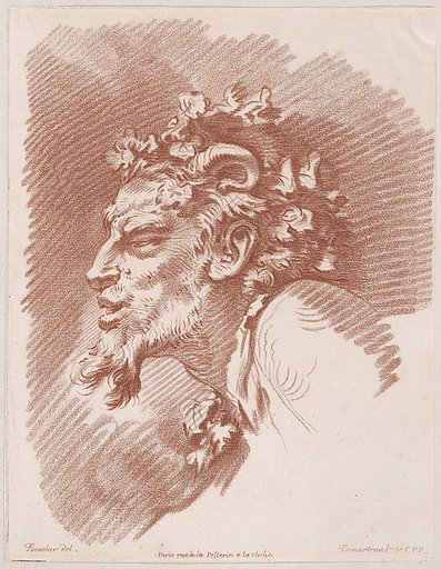 Tête de faune