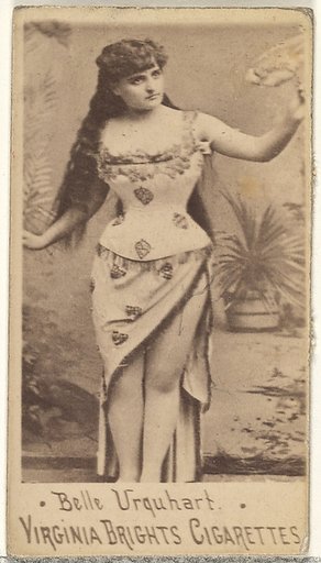 Belle Urquhart, from the Actors and Actresses series (N45, Type 1) for Virginia Brights Cigarettes